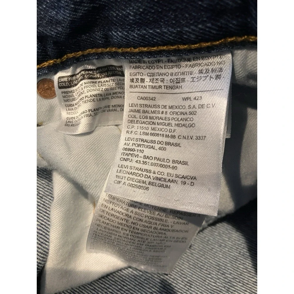Levi's 501 Original Fit Jeans‎ Men 33x31 Button Fly Straight Leg Denim